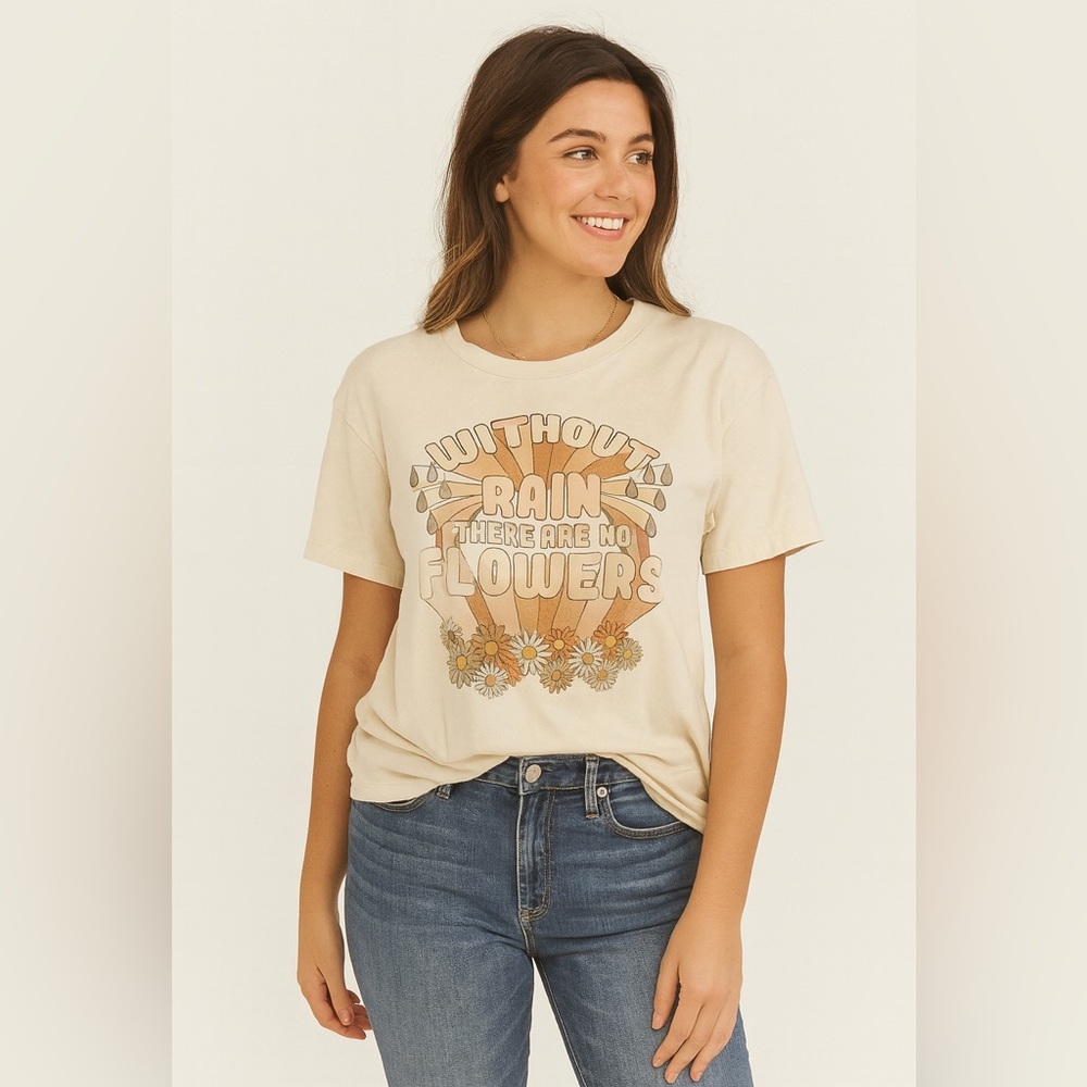 American Eagle Without Rain There are no Flowers Top M